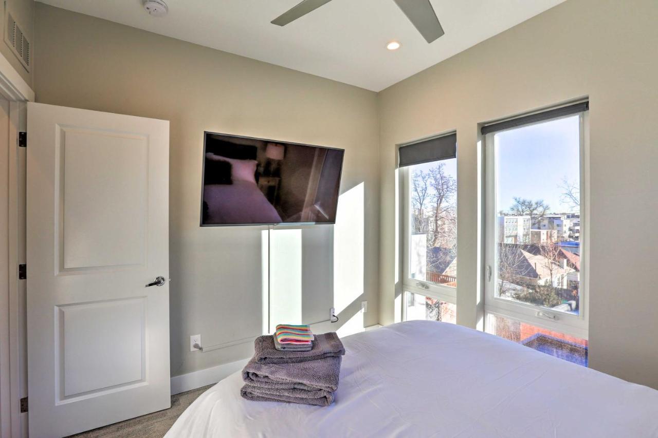 Denver Townhome With Rooftop Deck Walk To Mile High Экстерьер фото